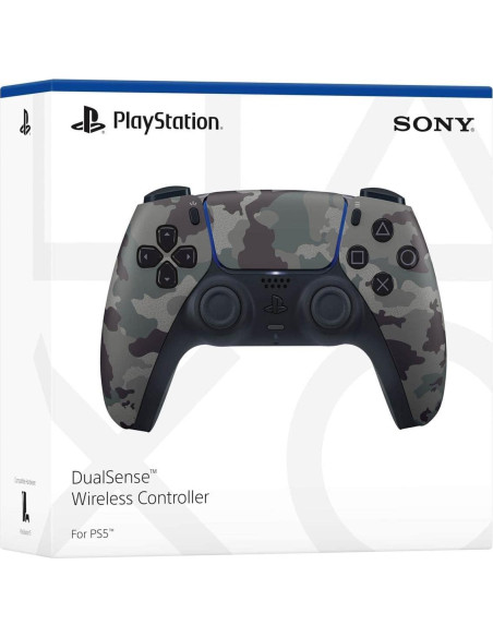 Controlador Inalámbrico DualSense Sony PS5 Camuflaje Gris