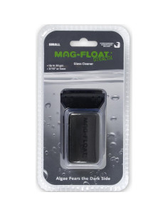 Limpiador Magnético Mag-Float Pequeño Negro para Acuarios 2