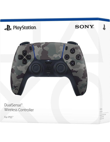 Controlador Inalámbrico DualSense Sony PS5 Camuflaje Gris