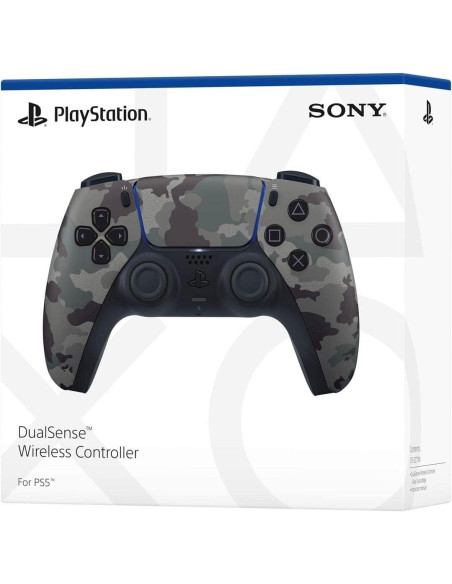 Controlador Inalámbrico DualSense Sony PS5 Camuflaje Gris
