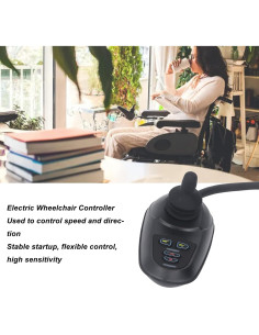 Controlador Joystick Silla de Ruedas Eléctrica Hilitand 24V 50A 2