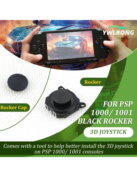 Reemplazo Joysticks 3D para Sony PSP 1000 1001 - 2 Piezas