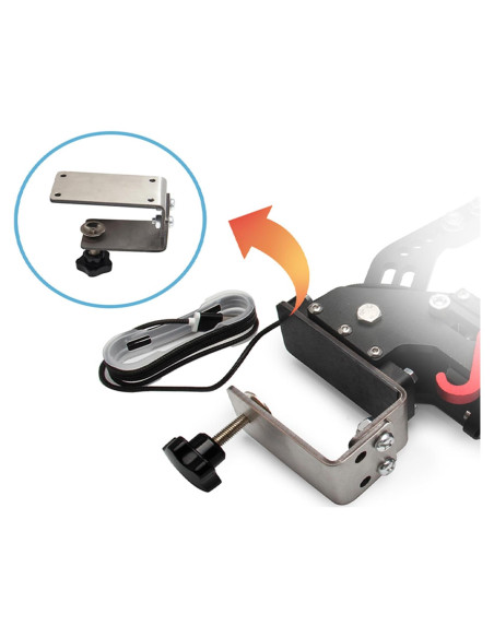 Abrazadera de Freno de Mano USB MLLE JJL para Simuladores