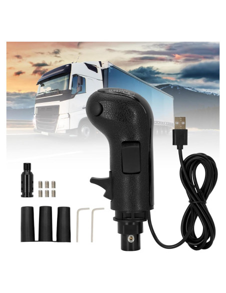 Cambiador USB Besilo para Simuladores de Camiones 18 Velocidades