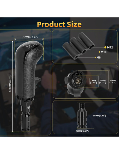 Cambiador USB Besilo para Simuladores de Camiones 18 Velocidades