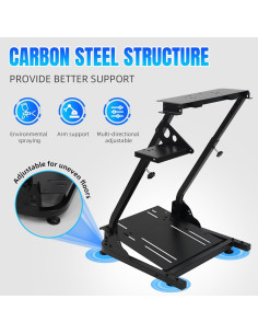 Soporte de Volante Plegable LGIB Ajustable para Simulación 2