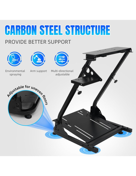 Soporte de Volante Plegable LGIB Ajustable para Simulación