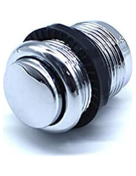 Botones de Arcade Cromados 24mm Arcity 5 Pcs para MAME