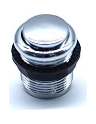 Botones de Arcade Cromados 24mm Arcity 5 Pcs para MAME