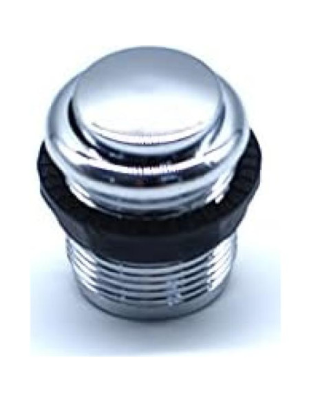 Botones de Arcade Cromados 24mm Arcity 5 Pcs para MAME
