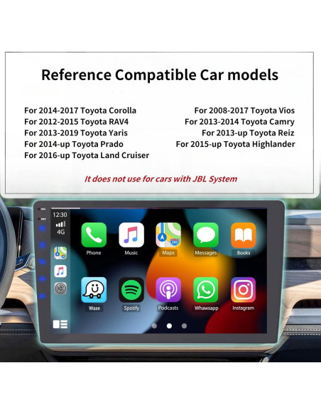 Arnés de Cableado de Radio Epronic DP-4 para Toyota 2012+