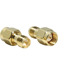 Adaptador SMA Macho a RP-SMA Hembra - Paquete de 5 - RFAdapter 2