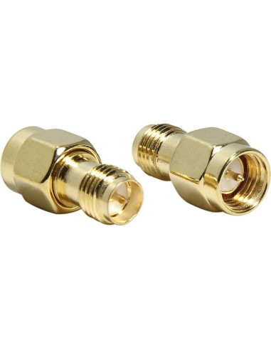 Adaptador SMA Macho a RP-SMA Hembra - Paquete de 5 - RFAdapter