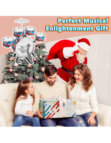 Juego de Batería Infantil CHADRIGIVS 54 cm 1.20 kg para 3-6 años