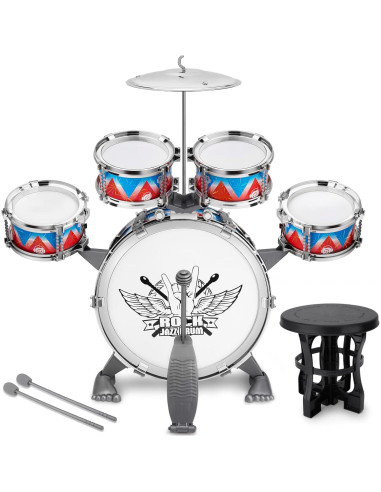 Juego de Batería Infantil CHADRIGIVS 54 cm 1.20 kg para 3-6 años