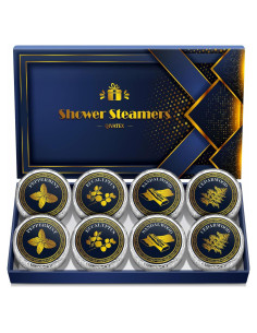 Aromatizantes de Ducha Qivatex - 8 Paquete Aromaterapia Relax