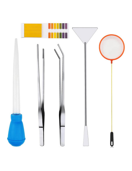 Kit de Herramientas de Limpieza de Acuarios PietyPet 6 pcs