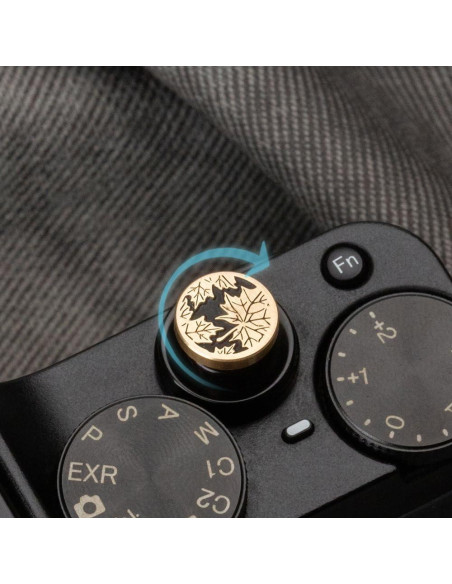 Cubierta de zapata caliente y botón de obturador DBZZ para Fujifilm