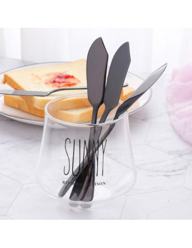 Set de 8 Cuchillos para Untar Buyer Star Acero Inoxidable 15.5 cm