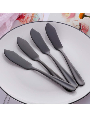 Set de 8 Cuchillos para Untar Buyer Star Acero Inoxidable 15.5 cm