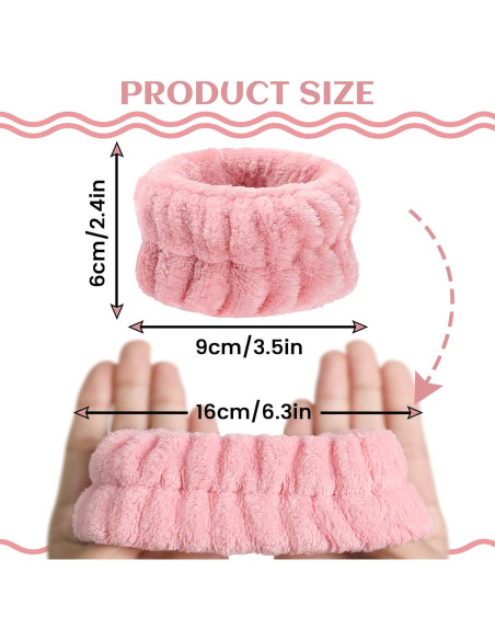 Muñequera Absorbente de Microfibra OROGHT - 4 Piezas