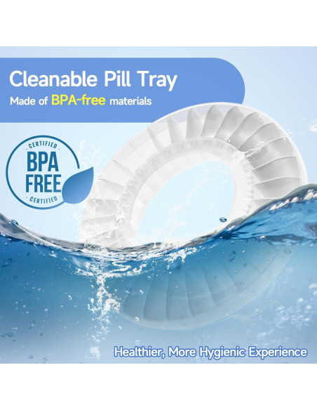 Dispensador Automático de Pastillas Windtrace Azul 28 Días