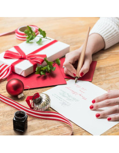 Juego de Soportes para Plumas Pissente - 10 Piezas Madera 2