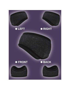 Diadema Calentadora de Oídos Blulu 3 Piezas Unisex 2