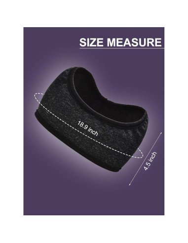 Diadema Calentadora de Oídos Blulu 3 Piezas Unisex