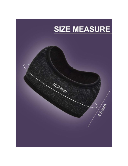 Diadema Calentadora de Oídos Blulu 3 Piezas Unisex