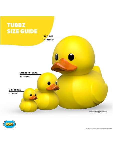 Figura Coleccionable TUBBZ XL Godzilla Pato de Goma 23 cm