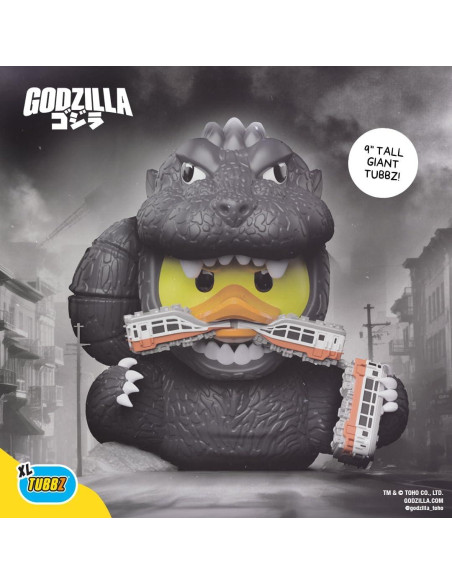 Figura Coleccionable TUBBZ XL Godzilla Pato de Goma 23 cm