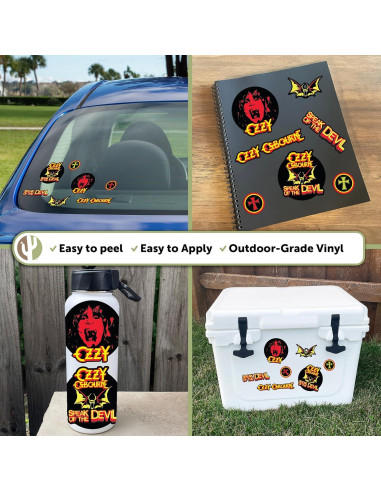 Calcomanías Premium Ozzy Osbourne Desert Cactus 21.6x27.9cm