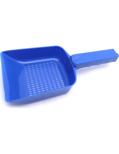 Raspador de Arena para Acuario Yootop 25x11cm Plástico Azul
