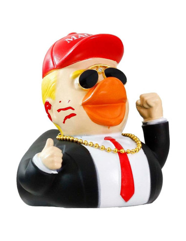 Pato Donald Decoración de Coche Lanxitown 8.5x9 cm Rojo