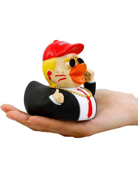 Pato Donald Decoración de Coche Lanxitown 8.5x9 cm Rojo