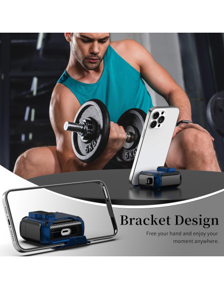 Funda Protectora R-fun para AirPods 3ra Generación - Negro y Azul