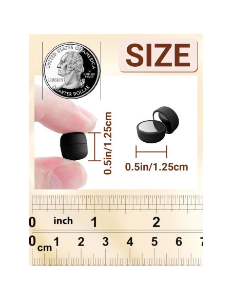 12 Imán para Hijab MKCYD Sin Pinchos, Fuerte y Seguro