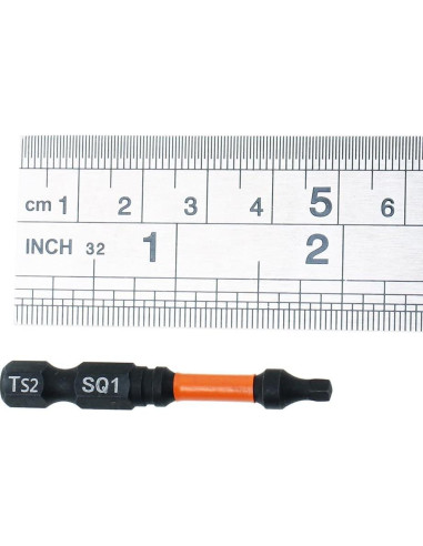 Puntas de Conductor Cuadradas AUTOTOOLHOME 10 Piezas 5.08 cm