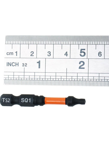 Puntas de Conductor Cuadradas AUTOTOOLHOME 10 Piezas 5.08 cm