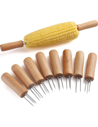 Juego de Sujetadores de Mazorcas de Maíz YellRin 10 Piezas