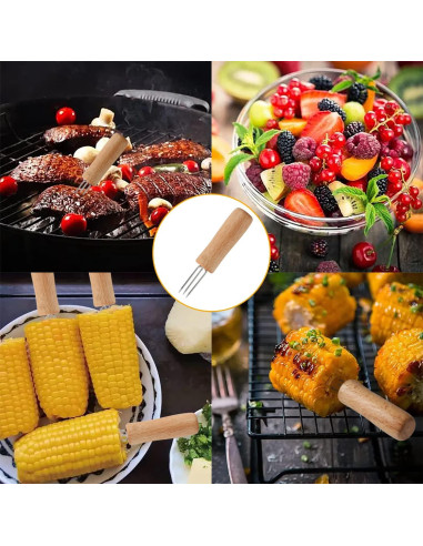 Juego de Sujetadores de Mazorcas de Maíz YellRin 10 Piezas