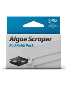 Almohadillas de Reemplazo Seachem 3 en 1 para Raspador de Algas