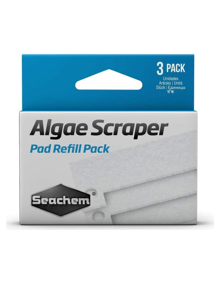 Almohadillas de Reemplazo Seachem 3 en 1 para Raspador de Algas