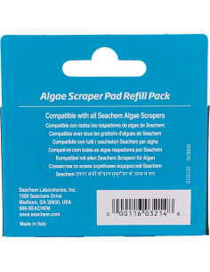 Almohadillas de Reemplazo Seachem 3 en 1 para Raspador de Algas 2