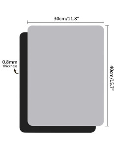 Alfombrilla de Silicona Gartful 2 Piezas 40x30cm Multiusos 2
