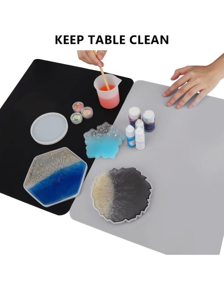 Alfombrilla de Silicona Gartful 2 Piezas 40x30cm Multiusos