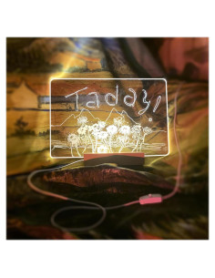 Tablero de Borrado en Seco ANTEISI AA06 30x20 cm con Luz LED