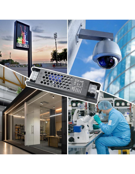 Fuente de Poder LED 24V 2.5A 60W LEDMaker Adaptador AC-DC