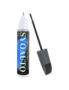Pintura de Retoque Automotriz SYOAUTO Gris 0.4 Oz 2 en 1